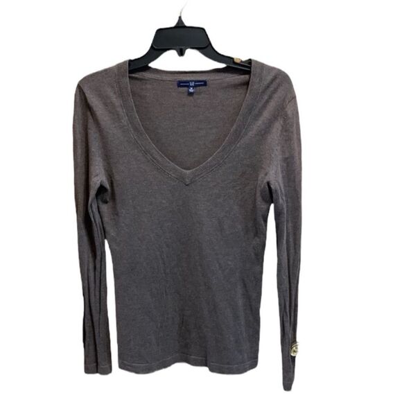 Gap | Wool Cotton Blend Women’s Soft V neck Sweater - Picture 1 of 11